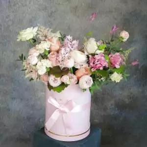 Букет с гиацинтами "Лолита"