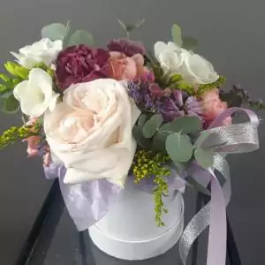 Букет с гиацинтами "Любовь"