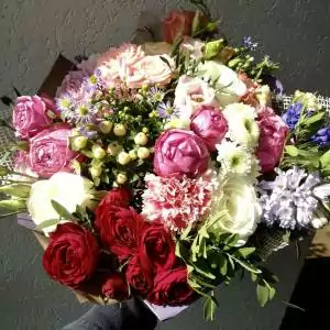 Букет с гиацинтами "Симфония любви"