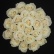 Изумительные эквадорские розы White O Hara в коробке