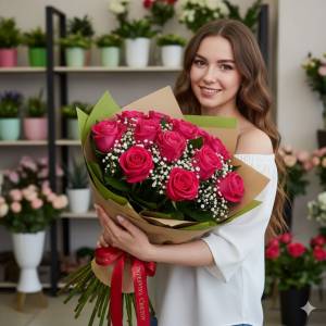 Букет из 13 роз