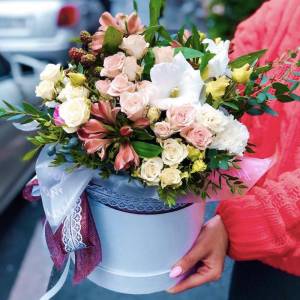 Букет с гладиолусом "Фантазия"