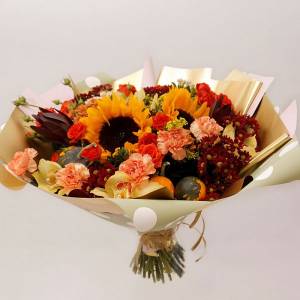 Школьный букет №04