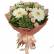 Букет с мини герберами и розами "Летнее наслаждение"